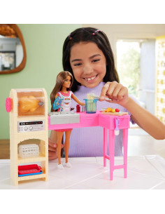 Muñeca Teresa Barbie Receta de Amistad Juego de Cocina 20 Acc. 2