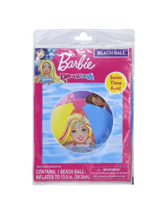 Pelota de Playa Barbie Dreamtopia PVC Multicolor 34 cm
