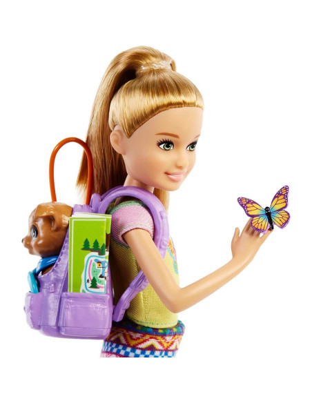 Muñeca Stacie Barbie It Takes Two Set Camping Accesorios