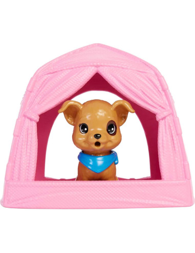 Muñeca Stacie Barbie It Takes Two Set Camping Accesorios