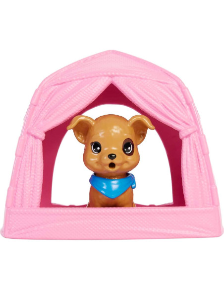 Muñeca Stacie Barbie It Takes Two Set Camping Accesorios