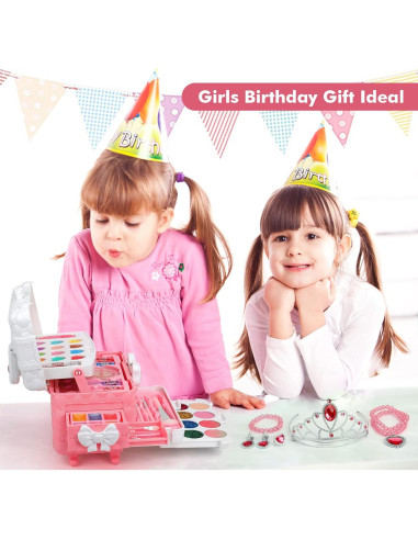 Kit de Maquillaje Lavable para Niñas Teensymic 54 Piezas