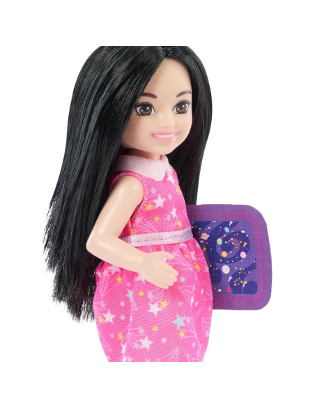 Muñeca Chelsea Astrónoma Mattel con 6 Accesorios