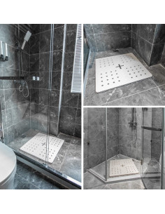 Alfombrilla Antifatiga BOWERBIRD Cuadrada 68.58x68.58cm Crema 2