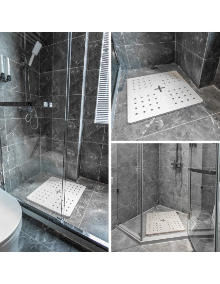 Alfombrilla Antifatiga BOWERBIRD Cuadrada 68.58x68.58cm Crema