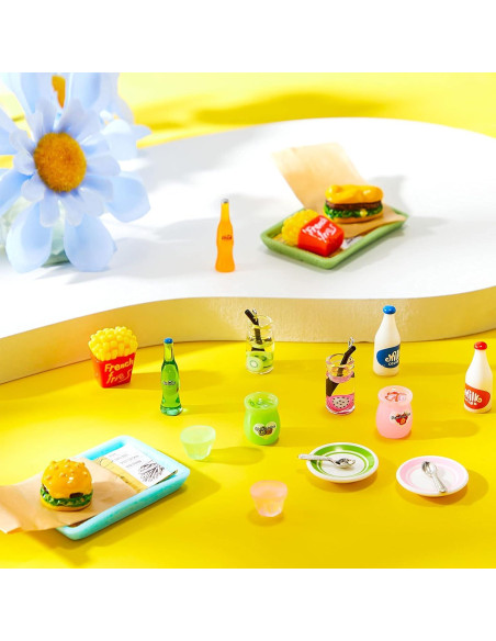 Set de Juguetes de Comida Miniatura 20 Piezas Chalyna