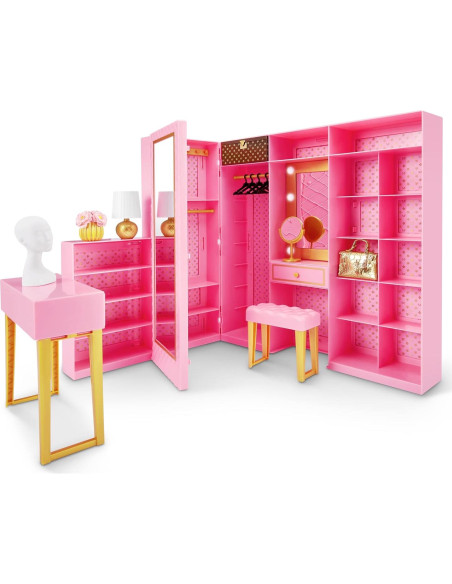 Armario de Sueño ZURU Mini Moda con Bolsa y 25+ Accesorios