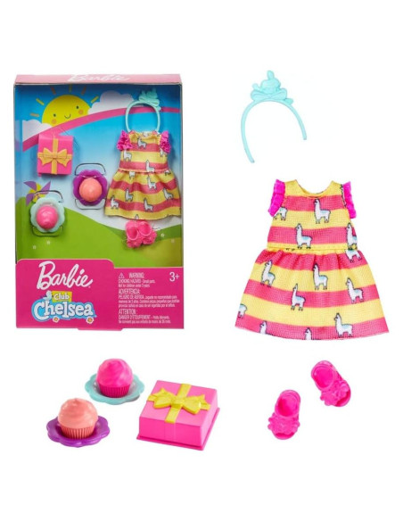 Accesorios de Cumpleaños para Muñeca Chelsea Barbie Mattel
