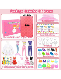 Paquete de Ropa y Accesorios para Muñecas VLUSSO 29.21 cm 2