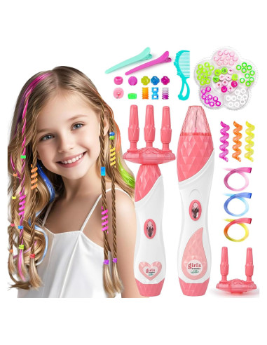 Máquina Automática de Trenzado de Cabello Kidzkube - Set Completo con Accesorios