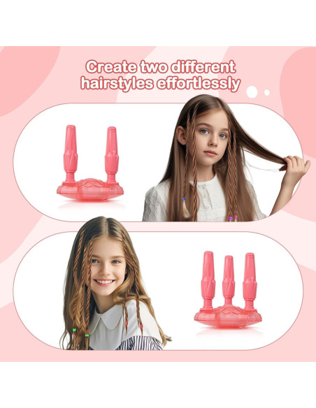 Máquina Automática de Trenzado de Cabello Kidzkube - Set Completo con Accesorios