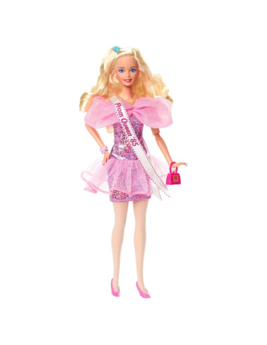 Muñeca Barbie Rewind Noche de Baile 80s con Accesorios