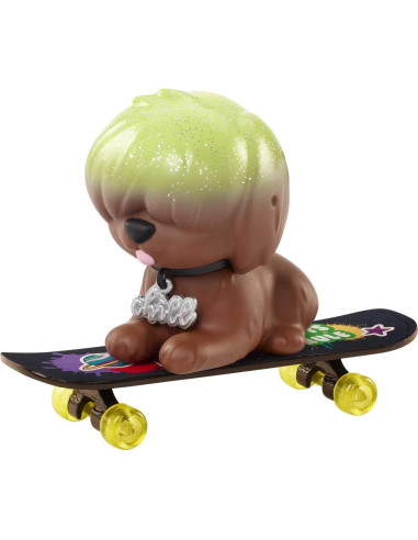 Paquete de Moda y Mascota Barbie Extra con Cachorro y Accesorios