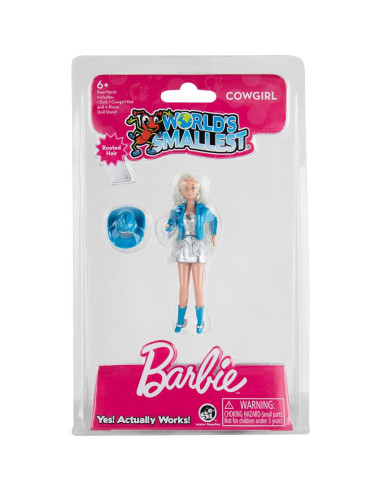 Barbie Más Pequeña 8.89 cm - Patinadora o Vaquera