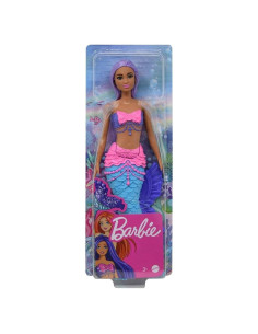 Muñeca Sirena Barbie HRR06 con Cabello Púrpura 32.26 cm