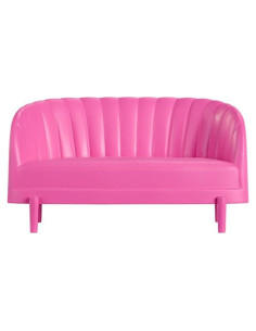 Sofá Rosa de Reemplazo para Casa de Muñecas Barbie HMX10