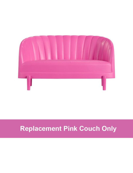 Sofá Rosa de Reemplazo para Casa de Muñecas Barbie HMX10