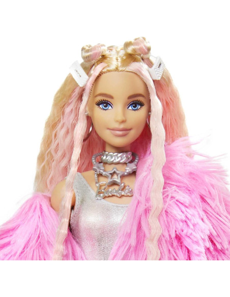 Muñeca Barbie Extra con Cabello Rizado y Accesorios - Mattel