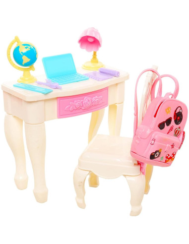 Kit de Accesorios para Muñecas Joyfun - 19 Piezas Escuela