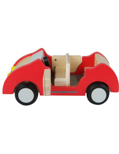Coche Familiar de Juguete Hape de Madera 22.5x12.7cm 2