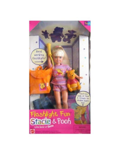 Barbie Linterna Divertida Stacie 1997 Mattel 272g