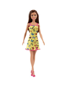 Muñeca Barbie 29.21 cm con vestido de mariposas Mattel 2
