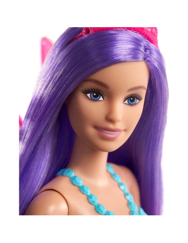 Muñeca Hada Barbie Dreamtopia 30.48 cm Pelo Púrpura