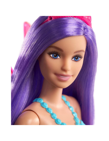 Muñeca Hada Barbie Dreamtopia 30.48 cm Pelo Púrpura