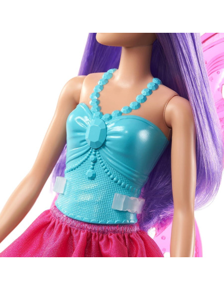 Muñeca Hada Barbie Dreamtopia 30.48 cm Pelo Púrpura