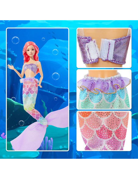 8 Conjuntos de Ropa de Princesa para Muñecas 29 cm MCZQXW