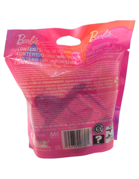 Barbie Revelación de Color Mascotas Sirena Estrella de Mar - 3 Paquetes