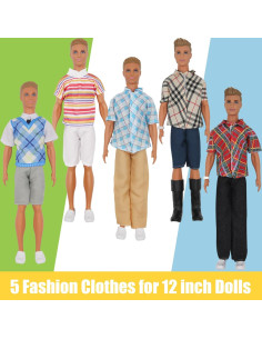 33 Piezas Ropa y Accesorios para Muñecas 30 cm ZTWEDEN 2