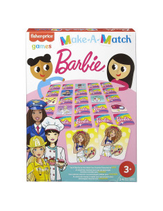 Juego de Cartas Make-A-Match Barbie Fisher-Price 56 Cartas