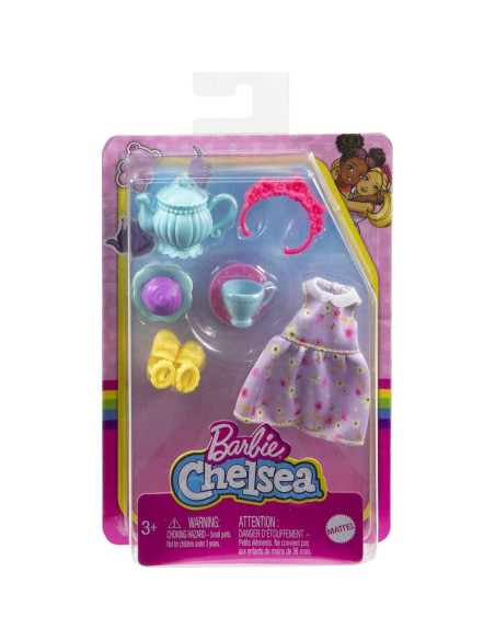 Paquete de Accesorios de Playa y Fiesta Barbie Chelsea - 2 Piezas
