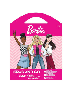 Set de Pegatinas Barbie Core Trends International 75 Piezas