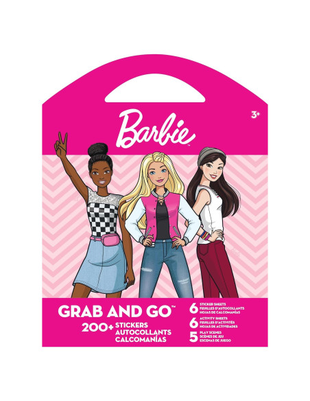 Set de Pegatinas Barbie Core Trends International 75 Piezas