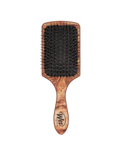 Cepillo de Pelo Wet Brush Madera Tradicional Cerdas Suaves