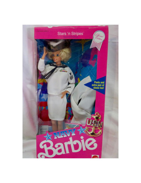 Muñeca Barbie Estrella 'N' Rayas Marino Mattel 33cm