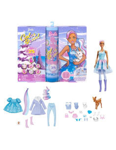 Calendario de Adviento Barbie Color Reveal con 25 Sorprisas
