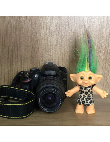 Muñeco Troll Vintage Yintlilocn 19 cm Colorido para Colección