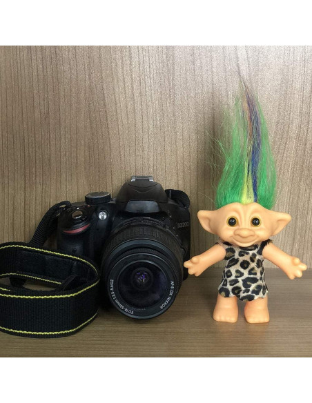 Muñeco Troll Vintage Yintlilocn 19 cm Colorido para Colección