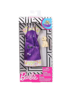Atuendo de Peluquero de Mascotas Barbie con Cachorro 2