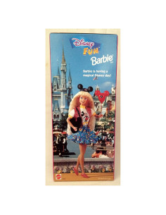 Muñeca Barbie Divertida Disney - Mattel 32.26x13.46cm