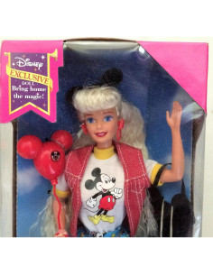 Muñeca Barbie Divertida Disney - Mattel 32.26x13.46cm 2