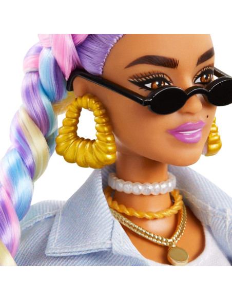 Muñeca Barbie Extra con accesorios y cachorro - Mattel