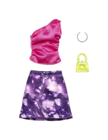 Ropa de Moda Barbie Mattel Conjunto Completo y Accesorios