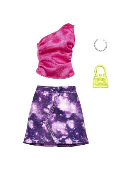 Ropa de Moda Barbie Mattel Conjunto Completo y Accesorios