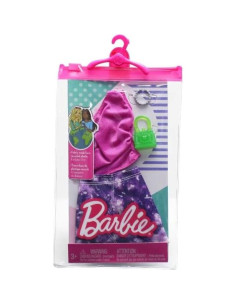 Ropa de Moda Barbie Mattel Conjunto Completo y Accesorios 2