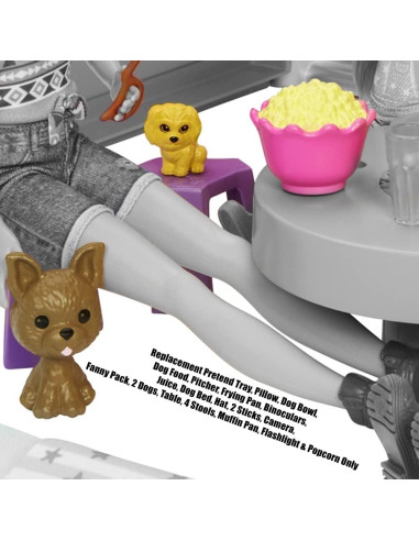 Piezas de Repuesto Barbie HCD46 - Utensilios de Cocina y Camping