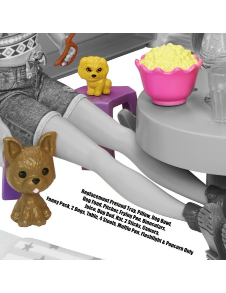 Piezas de Repuesto Barbie HCD46 - Utensilios de Cocina y Camping